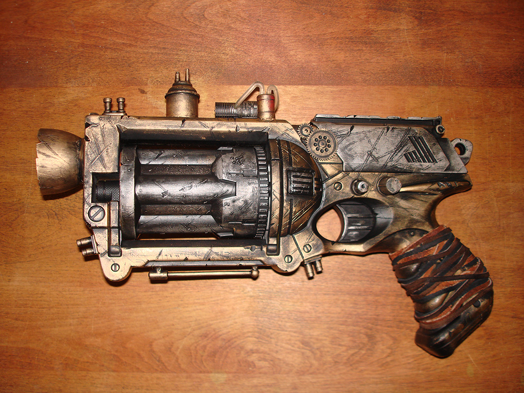 Steampunk Nerf Gun Fabrication