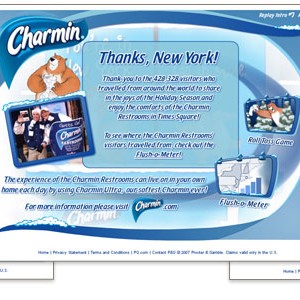 Charmin Go in Style UI Design